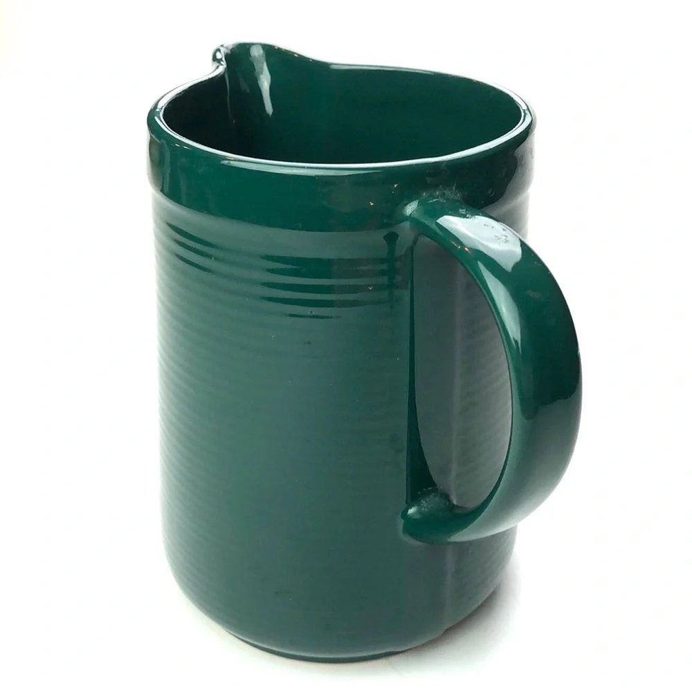 Pier 1 Scheurich Germany Pitcher Carafe 332-10 Solid Hunter Green Servingware